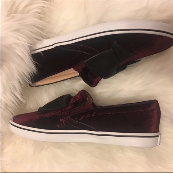 Burgundy Velvet with a Bow Kate spade NOWT - Picture 6 of 6